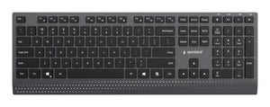 KEYBOARD MULTIMEDIA USB ENG/BLACK KB-MCH-06 GEMBIRD