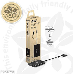 I/O ADAPTER USB-C TO HDMI/DUAL CSV-1475 CLUB3D