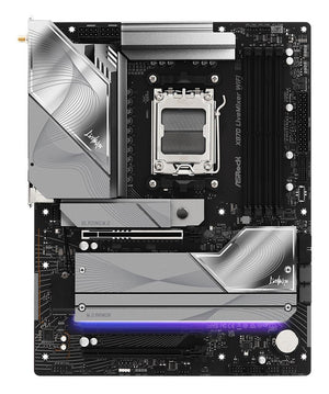 Mainboard|ASROCK|AMD X870|Socket AM5|ATX|RAM DDR5-SDRAM|4xSlots|On-board graphics card Yes|Wi-Fi Yes|Bluetooth Yes|1xNumber of M.2 (M) slots|X870LIVEMIXERWIFI