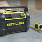 Muse | M-928 BTY | Jobsite Radio speaker | Waterproof | Bluetooth | Wireless connection | Portable | NFC features | Black/Yellow