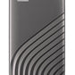 External SSD|WESTERN DIGITAL|My Passport|1TB|USB-C|Write speed 1000 MBytes/sec|Read speed 1050 MBytes/sec|WDBAGF0010BGY-WESN