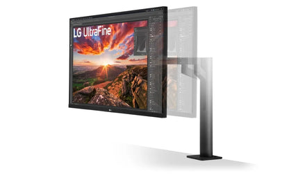 LCD Monitor|LG|31.5"|Panel IPS|3840x2160|16:9|60Hz|5 ms|Speakers|Swivel|Pivot|Height adjustable|Tilt|Colour Black|32UN880K-B