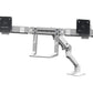 ERGOTRON HX Dual Monitor Desktop Arm whi