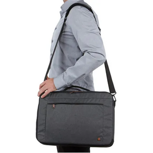 Case Logic | Era Hybrid Briefcase | Fits up to size 15.6 " | Messenger - Briefcase/Backpack | Shoulder strap | Obsidian