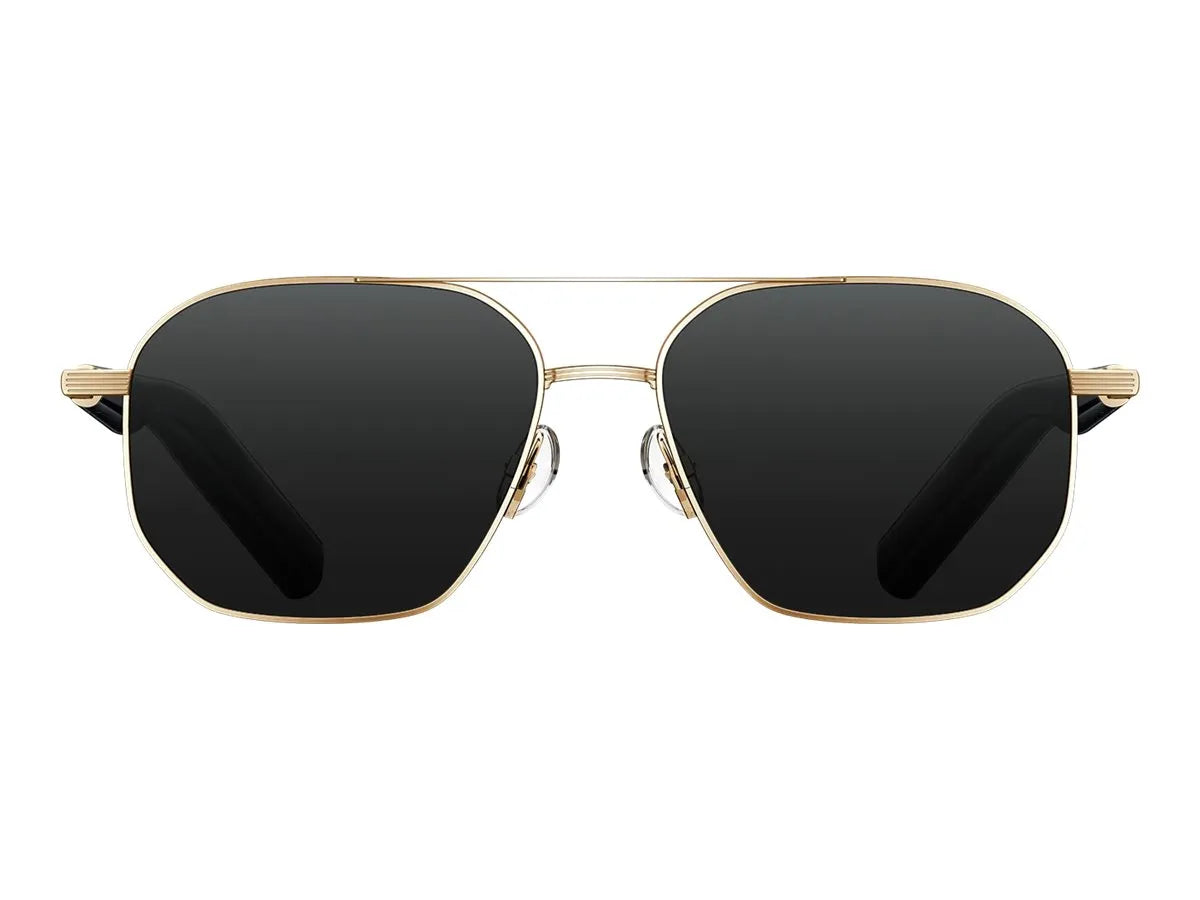 Xiaomi | Smart Audio Glasses | Mijia Pilot-Style | Bluetooth | Open-Ear | Microphone | Gold | Noise canceling | Wireless