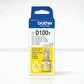 BROTHER BTD100Y YELLOW INK BOTTLE - 5,000 PAGES