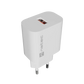Natec Ribera USB Charger 1X USB-A 18W, White
