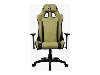 Arozzi Avanti SoftFabric | Gaming Chair | Soft Fabric | Moss Green