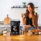 Cecotec Coffee machine | Power Espresso 20 Pro Latte | Pump pressure 20 bar | Built-in milk frother | Semi-automatic | Black | 1350 W