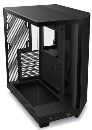 Case|NZXT|H6 Flow RGB|MidiTower|Case product features Transparent panel|Not included|ATX|MicroATX|MiniITX|Colour Black|CC-H61FB-R1