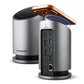 I/O HUB USB-C 9IN1 WRL/0.6M HMC-WL9 AXAGON
