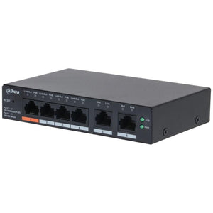 Switch|DAHUA|DH-CS4006-4ET2ET-60|Type L2|PoE ports 4|60 Watts|CS4006-4ET2ET-60