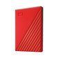 External HDD|WESTERN DIGITAL|My Passport|4TB|USB 2.0|USB 3.0|USB 3.2|Colour Red|WDBPKJ0040BRD-WESN