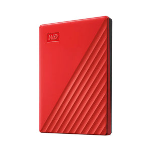 External HDD|WESTERN DIGITAL|My Passport|4TB|USB 2.0|USB 3.0|USB 3.2|Colour Red|WDBPKJ0040BRD-WESN