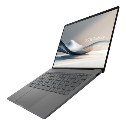 Asus | Zenbook A14 UX3407RA-QD010W | Iceland Gray | 14 " | OLED | WUXGA | 1920 x 1200 pixels | 60 Hz | Glossy | Snapdragon X Elite | X1E 78 100 | 32 GB | LPDDR5X | Solid-state drive capacity 1000 GB | Qualcomm Adreno GPU | Windows 11 Home | 802.11be...