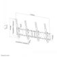 NEWSTAR FLAT SCREEN WALL MOUNT FOR MENU BOARD - 2 SCREENS - PORTRAIT 40-50" BLACK