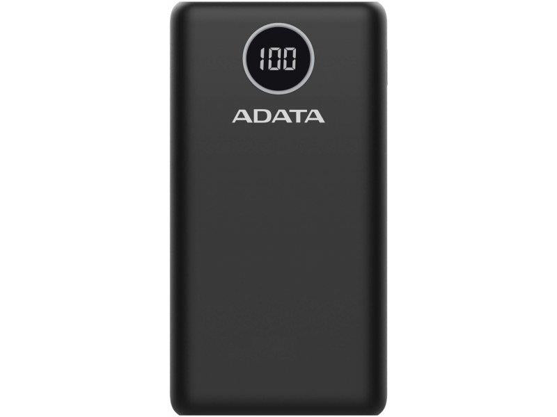 POWER BANK USB 20000MAH BLACK/AP20000QCD-DGT-CBK ADATA