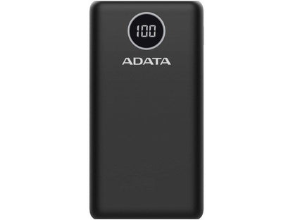 POWER BANK USB 20000MAH BLACK/AP20000QCD-DGT-CBK ADATA