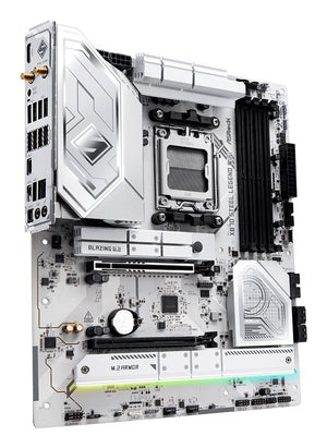 Mainboard|ASROCK|AMD X870|SAM5|ATX|Memory DDR5|Memory slots 4|1xPCI-Express 4.0 16x|1xPCI-Express 5.0 16x|4xM.2|1xHDMI|4xUSB 2.0|5xUSB 3.2|2xUSB-C|1xOptical S/PDIF|1xRJ45|2xAudio port|X870STEELLEGENDWIFI