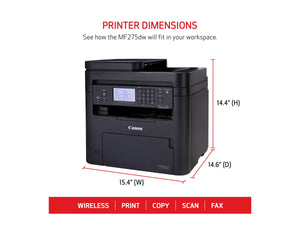 CANON i-SENSYS MF275dw MFP Mono B/W