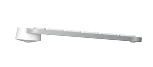 Logitech MX Keys S Wireless Keyboard, RF Wireless+Bluetooth, Illuminated, US Int, Pale Grey