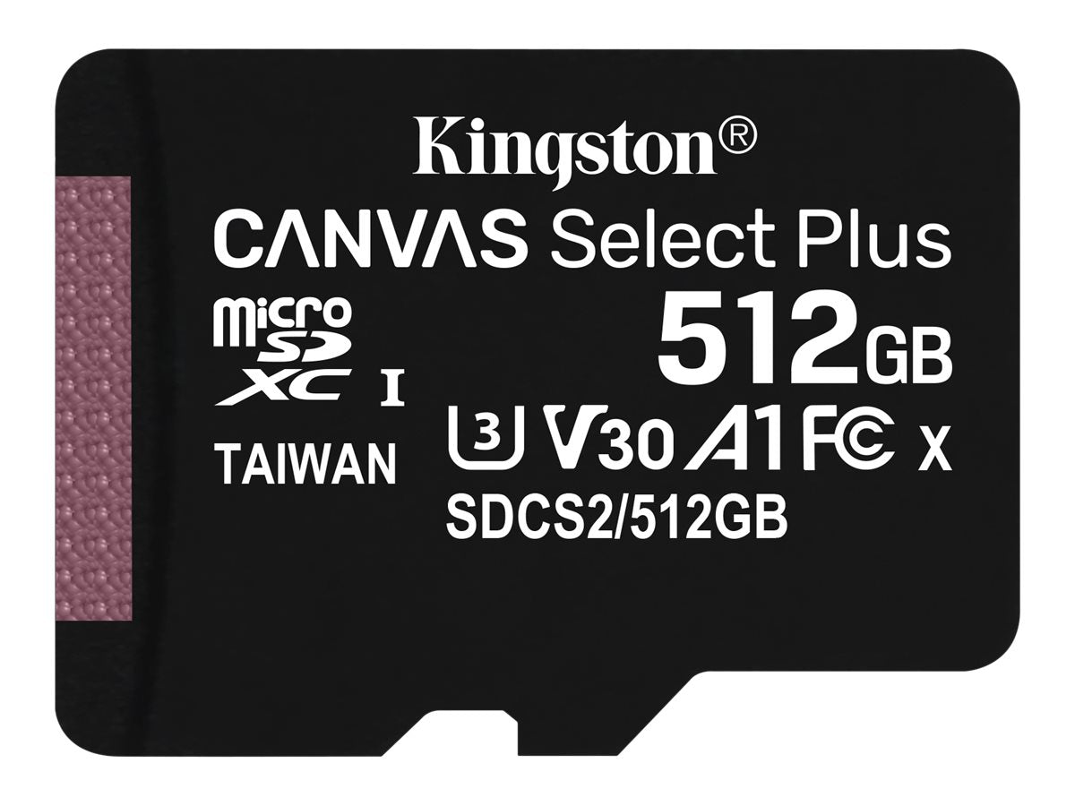 KINGSTON 512GB microSDXC Canvas Select