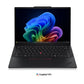 Lenovo ThinkPad T14s G7 Snapdragon | Black | 14 " | IPS | WUXGA | 1920 x 1200 pixels | Anti-glare | Snapdragon X2 Elite | X2E-80-100 | 32 GB | Soldered LPDDR5X | Solid-state drive capacity 512 GB | Qualcomm Adreno GPU | Windows 11 Pro | 802.11be | Bl...