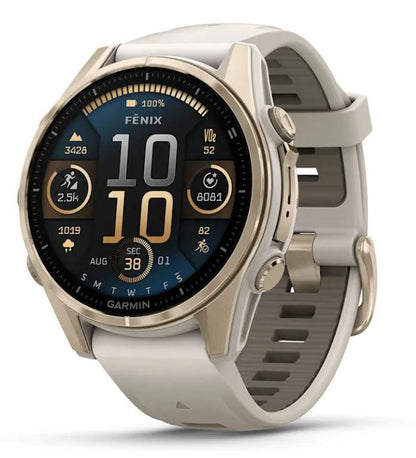 SMARTWATCH FENIX 8 SAPPHIRE/SOFT GOLD 010-02903-11 GARMIN