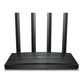 Wireless Router|TP-LINK|Wireless Router|1500 Mbps|Wi-Fi 6|1 WAN|3x10/100/1000M|Number of antennas 4|ARCHERAX17