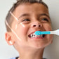 Philips | Toothbrush Heads | HX6034/90 Sonicare For Kids3+ | Heads | For children | Number of brush heads included 4 | White/Blue
