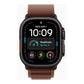 Apple Watch Ultra 4 GPS + Cellular 49mm Black Titanium Case with Burgundy Alpine Loop - M | Apple