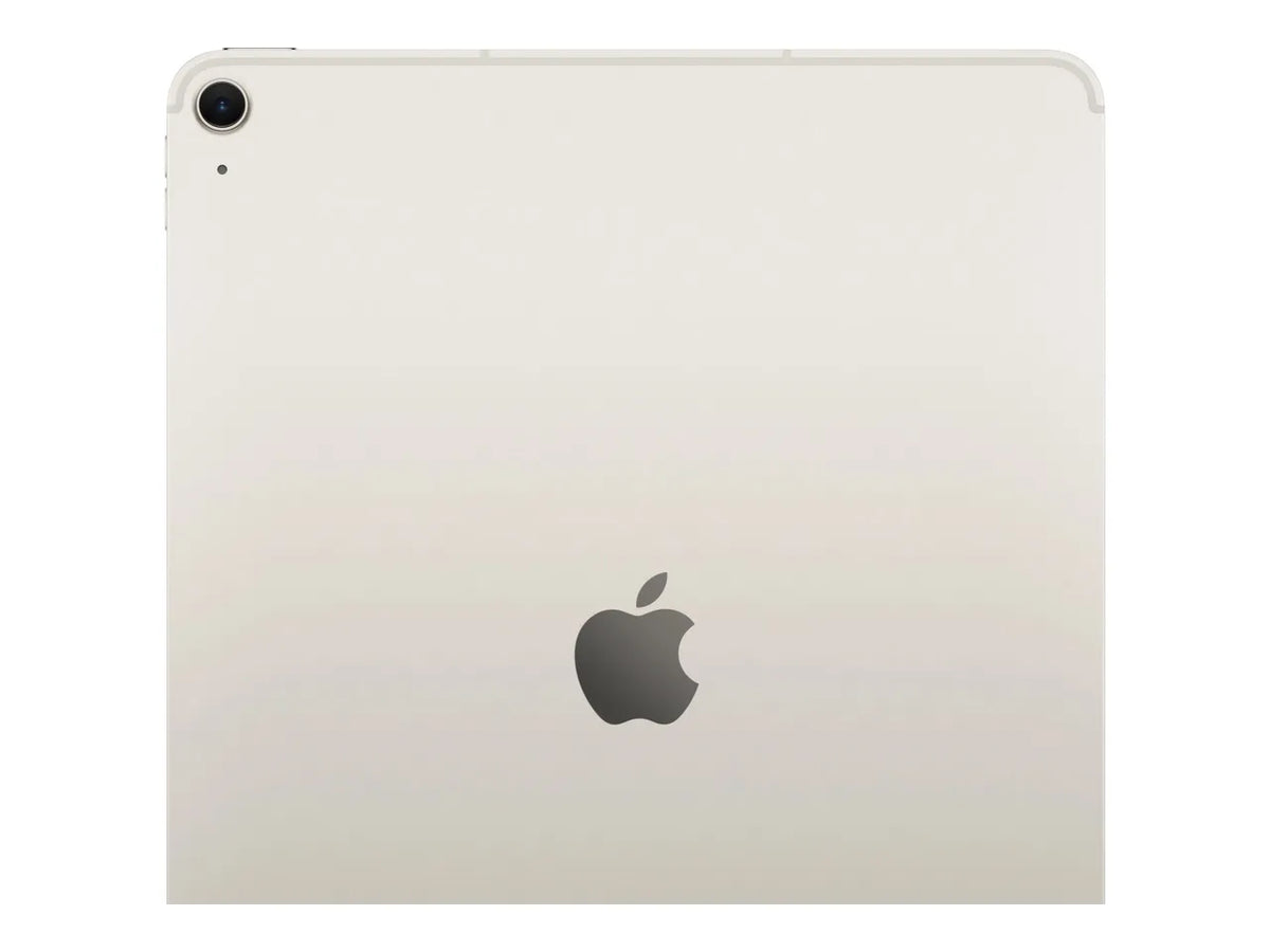 Apple | iPad Air Wi-Fi + Cellular | Starlight | 13 " | 2732 x 2048 pixels | IPS | Apple | 12 GB | M4 | 128 GB | 3G | 4G | 5G | Wi-Fi | Front camera | 12 MP | Rear camera | 12 MP | Bluetooth | 6.0 | iPadOS | 26