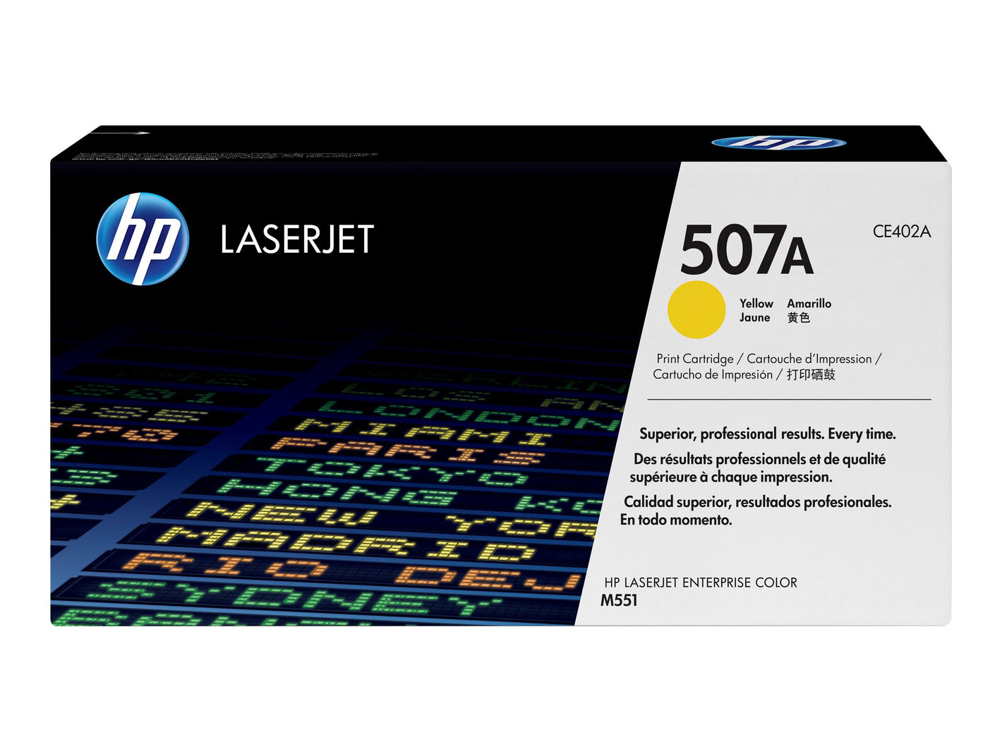 HP Toner 507A yellow HV