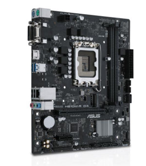 Mainboard|ASUS|Intel H610|LGA1700|Micro-ATX|Memory DDR4|Memory slots 2|1xPCI-Express 1x|1xPCI-Express 16x|1xM.2|1x15pin D-sub|2xDVI-D|1xHDMI|2xUSB 2.0|2xUSB 3.2|2xPS/2|1xRJ45|3xAudio port|PRIMEH610M-RD4-SI