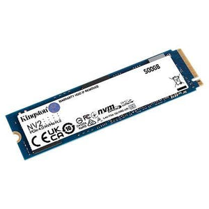 SSD|KINGSTON|NV2|500GB|M.2|PCIE|NVMe|Write speed 2100 MBytes/sec|Read speed 3500 MBytes/sec|2.2mm|TBW 160 TB|MTBF 1500000 hours|SNV2S/500G