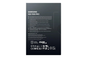 SSD|SAMSUNG|9100 PRO|4TB|M.2|PCIe Gen5|NVMe|TLC|Write speed 13400 MBytes/sec|Read speed 14800 MBytes/sec|2.38mm|TBW 2400 TB|MZ-VAP4T0BW