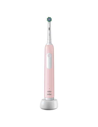 Oral-B | Electric Toothbrush | Pro Series 1 Cross Action | Rechargeable | For adults | Number of brush heads included 1 | Number of teeth brushing modes 3 | Pink
