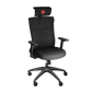 Genesis Ergonomic Chair Astat 200 Base material Nylon; Castors material: Nylon with CareGlide coating | Black