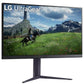 LCD Monitor|LG|31.5"|Panel IPS|2560x1440|16:9|180Hz|1 ms|Pivot|Height adjustable|Tilt|Colour Black|32GS85Q-B