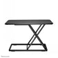 NEWSTAR WORKSTATION - SIT-STAND WORKPLACE (HEIGHT ADJUSTMENT: 4-40 CM), BLACK