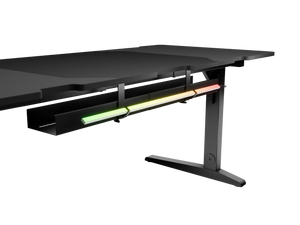 Genesis | Modular Gaming Desk | Holm 180 RGB | Anthracite Black