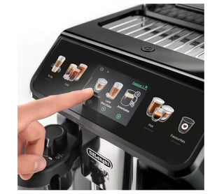 Delonghi | Coffee Maker | ECAM450.55.G Eletta Explore | Pump pressure 19 bar | Built-in milk frother | Automatic | 1450 W | Grey