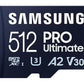 MEMORY MICRO SDXC 512GB/W/ADAPT. MB-MY512SA/WW SAMSUNG