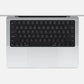 Notebook|APPLE|MacBook Pro|MacBook Pro M5|14.2"|3024x1964|RAM 16GB|SSD 512GB|10-core GPU|ENG|Card Reader SDXC|macOS Tahoe|Silver|1.55 kg|MDE44ZE/A