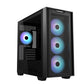 Case|ASUS|A21 PLUS|MidiTower|Case product features Transparent panel|Not included|MicroATX|MiniITX|Colour Black|A21PLUSTGARGBBLACK