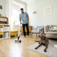 Vacuum Cleaner|KARCHER|dry&wet|Electric broom|Grey/White/Black|Bagless|Battery| 2.3 kg|1.056-200.0