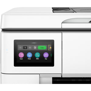 HP OfficeJet Pro 9730e HP+ Wide Format AiO All-in-One Printer - A3/A4 Color Ink, Print/Copy/Scan, Automatic Document Feeder, Auto-Duplex, Two Trays, LAN, Wifi, 22ppm, 250-1500 pages per month (replaces OfficeJet Pro 7740)