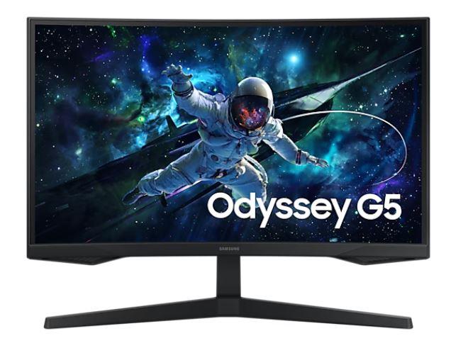 LCD Monitor|SAMSUNG|LS27CG552EUXEN|27"|Gaming/Curved|Panel VA|2560x1440|16:9|165 Hz|Matte|1 ms|Height adjustable|Colour Black|LS27CG552EUXEN