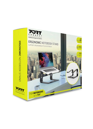 PORT DESIGNS | Ergonomic Notebook stand | 901103 | Notebook Stand | Black