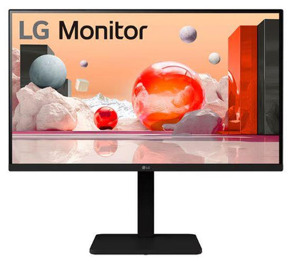 LCD Monitor|LG|27"|Panel IPS|1920x1080|16:9|100Hz|Matte|Speakers|Swivel|Pivot|Height adjustable|Tilt|Colour Black|27BA550-B